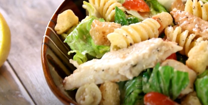 fusilli salad with grilled chicken recipe
