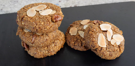3 ingredient almond butter cookies recipe