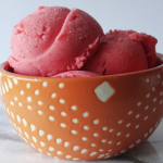 3 ingredient fresh strawberry sorbet recipe