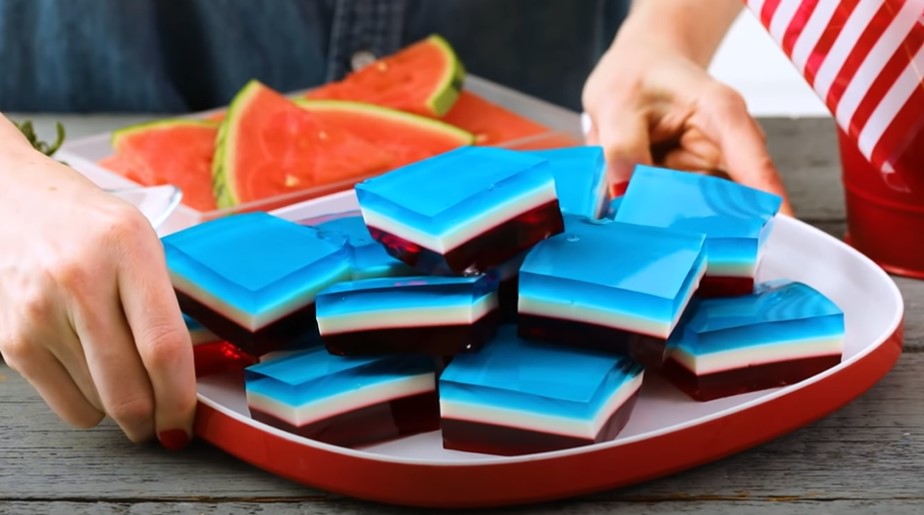 4th of july layered jello recipe