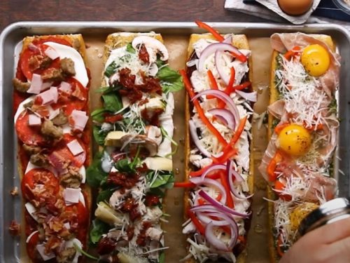 30-minute pizza party boats recipe