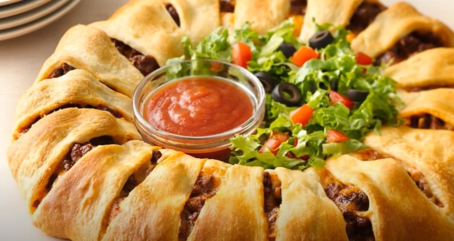 taco crescent ring recipe