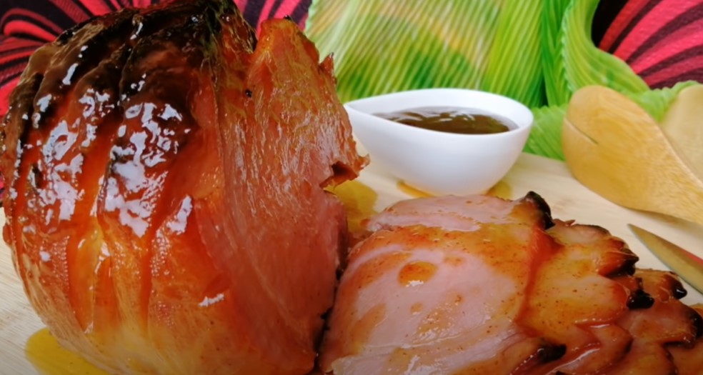 slow cooker spiral ham with apricot-dijon glaze recipe