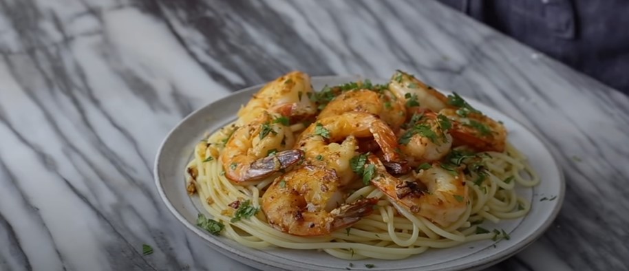 baked pasta with shrimp recipe
