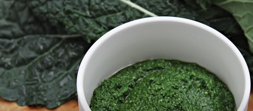 kale pecan pesto recipe