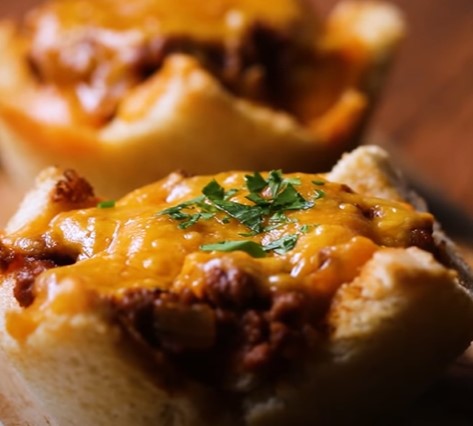 grilled cheese sloppy joe cups recipe