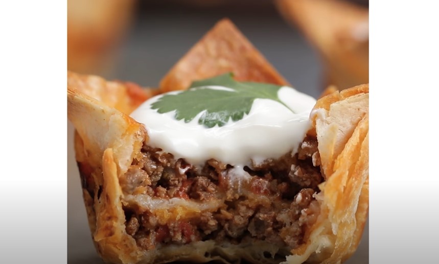 taco cups recipe