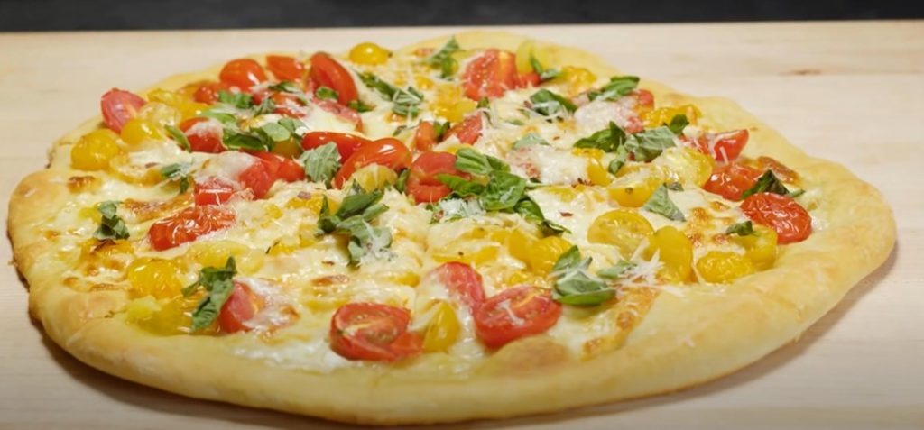 four cheese caprese pizza recipe