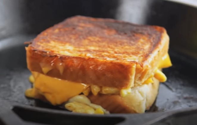 grilled mac & cheese sandwich recipe