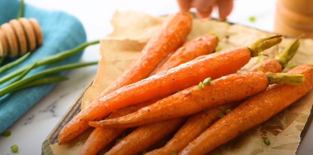 curried roasted carrots recipe