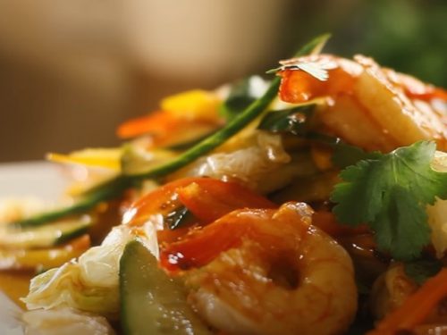 spicy thai shrimp salad recipe