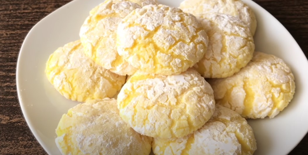 lemon crinkle cookies recipe