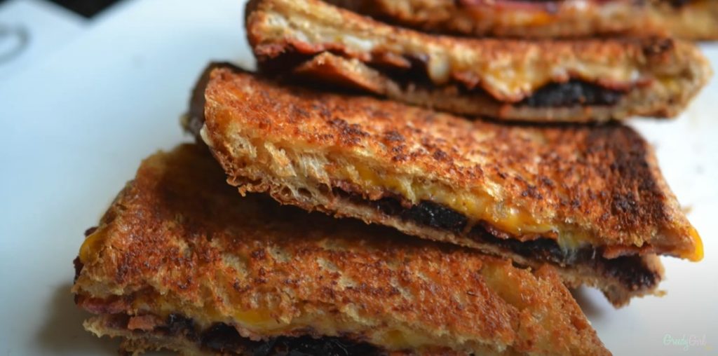 fig and bacon grilled cheese recipe