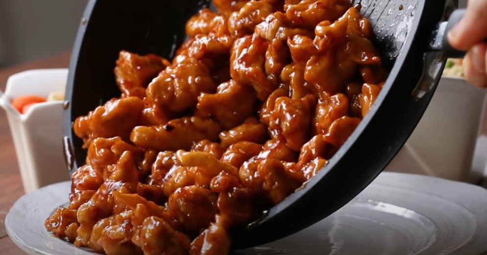 skillet orange chicken recipe