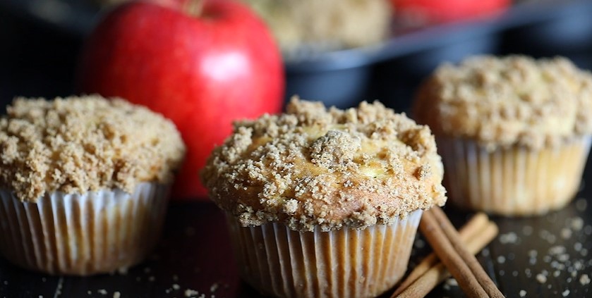spiced apple muffins recipe