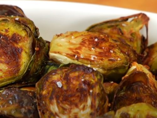 oven-roasted brussels sprouts with figs recipe