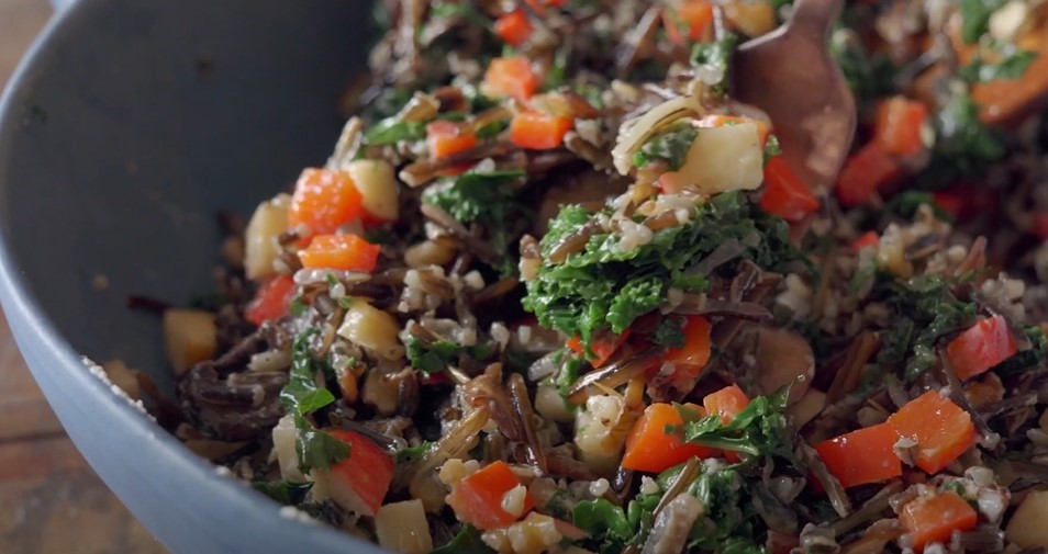arugula and wild rice salad recipe