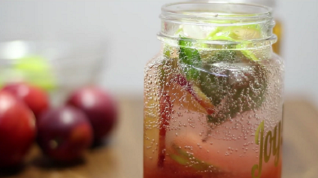 5 minute peach mojito recipe