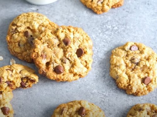 homemade oatmeal chocolate chip cookies recipe
