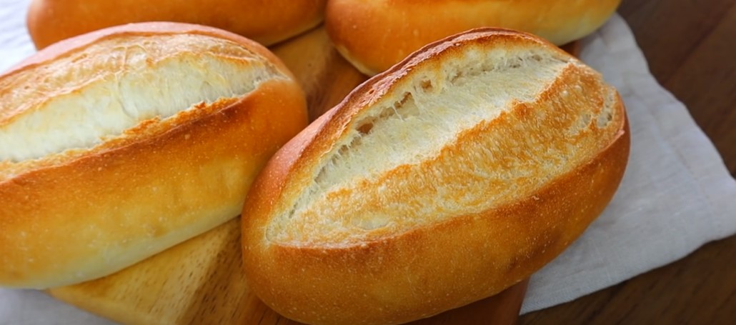 Crusty French Bread Rolls - Dinner, then Dessert