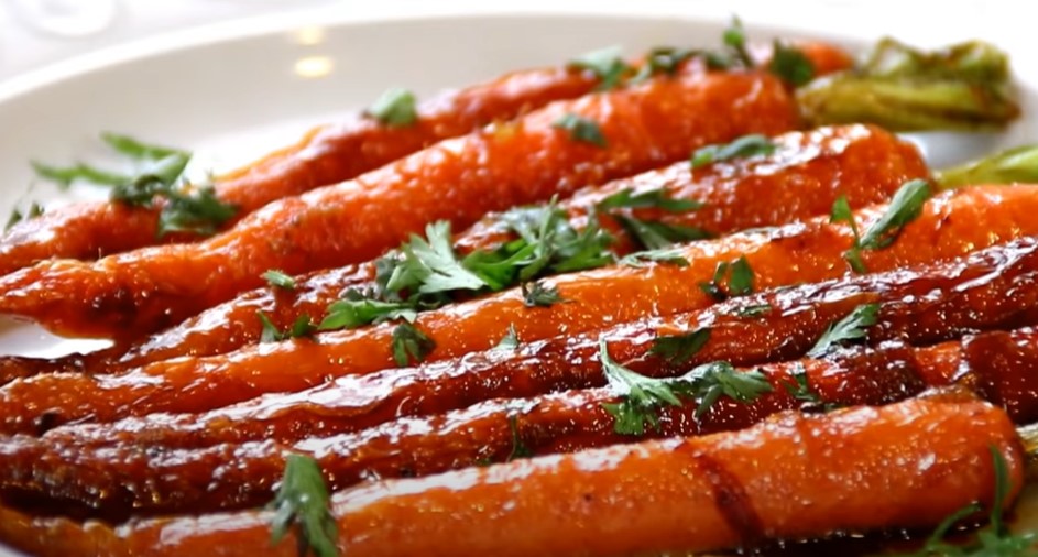 sautéed brown butter garlic rainbow carrots recipe