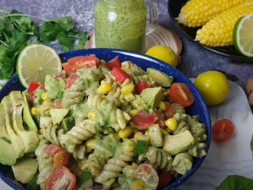 avocado pasta salad recipe
