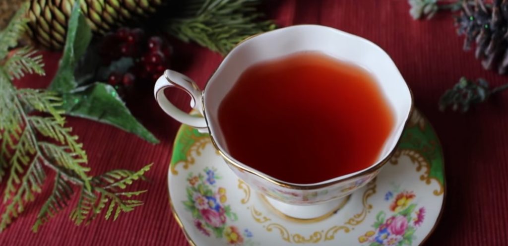 fuss free hot cranberry tea recipe