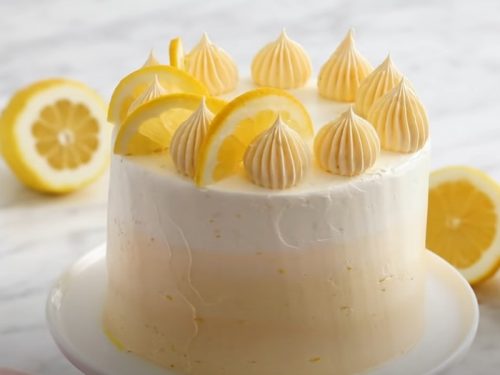 lemon velvet sheet cake recipe