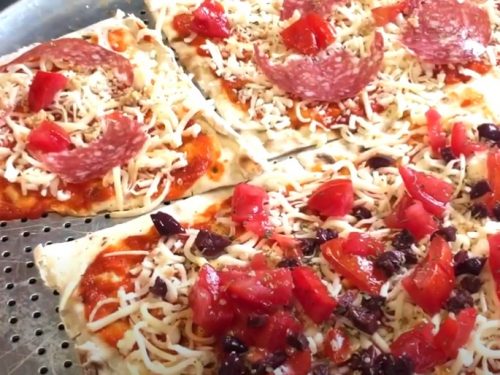 lavash flatbread pizzas recipe