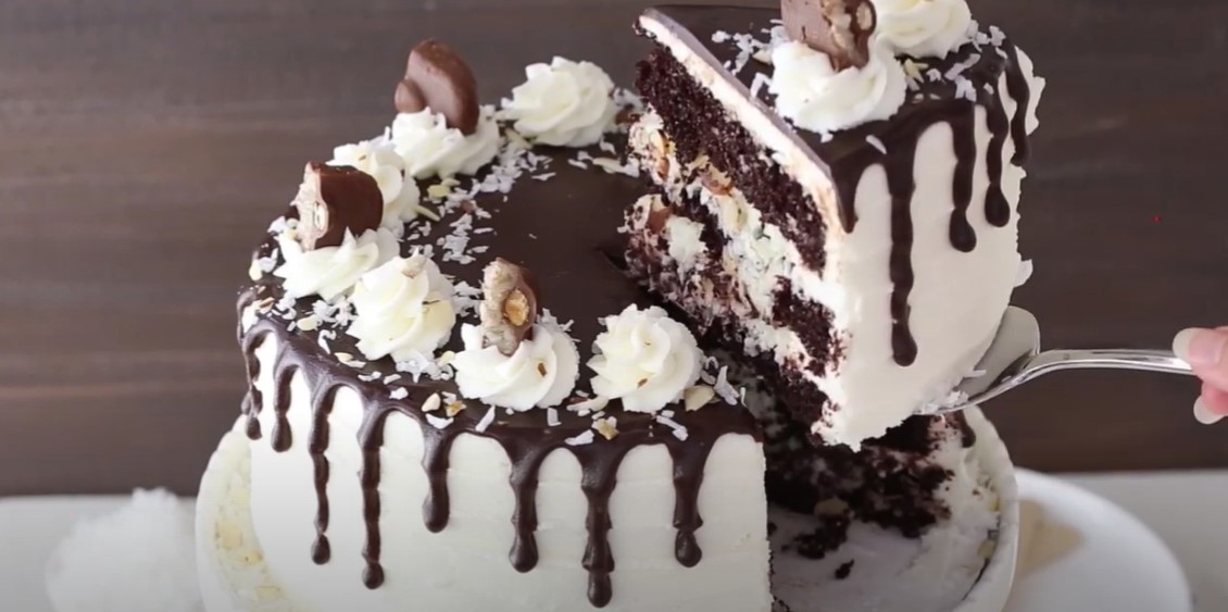 Almond Joy Cake, Made with Coconut Cream | DessArts