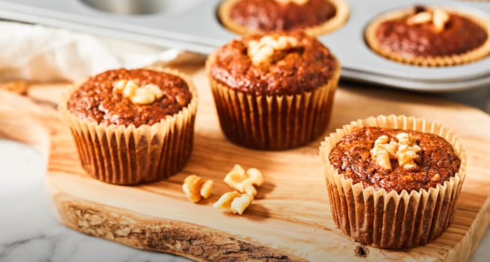 healthier whole wheat honey banana muffins recipe