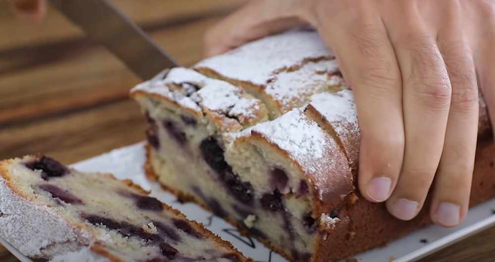 lemon blueberry ricotta pound cake recipe