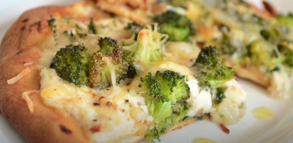 broccolini almond pizza recipe