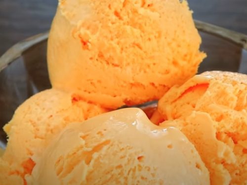 orange sherbet recipe