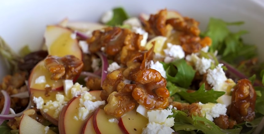 Cranberry Apple Pecan Salad Recipe