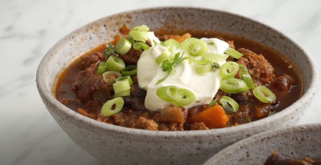 Slow-Cooker Beef and Black-Bean Chili Recipe