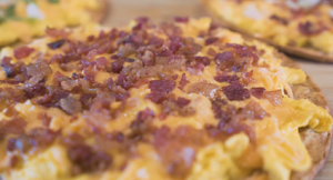 bacon  breakfast pizza recipe