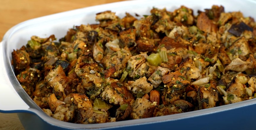 Bagel Mushroom Stuffing Recipe