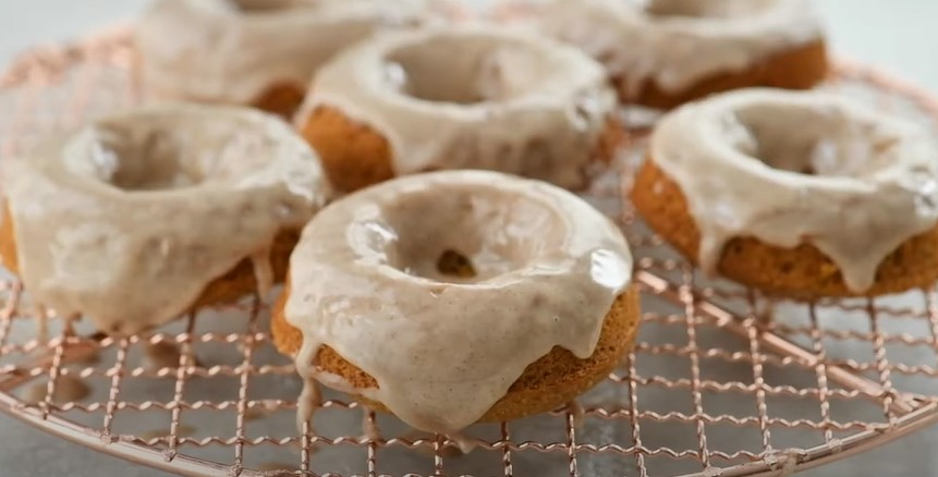 Baked Pumpkin Donuts with Brown Butter Glaze Recipe