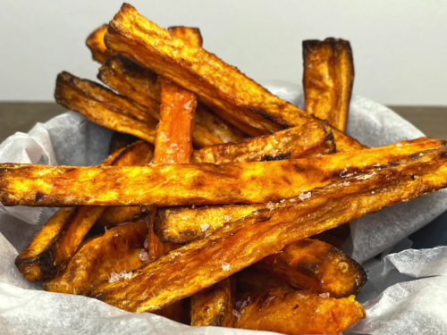 baked sweet potato fries recipe