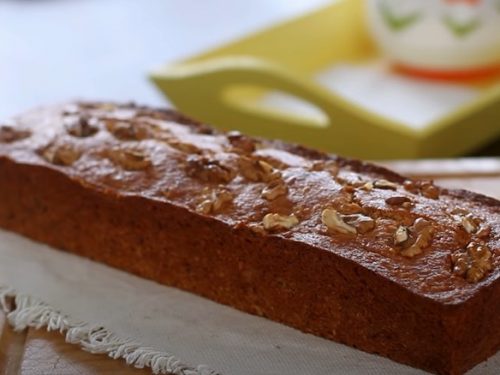 Banana Bread with Coconut and Pecans Recipe