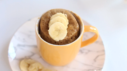 banana mug cake with cream cheese frosting recipe