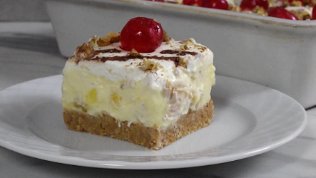 banana split icebox cake recipe