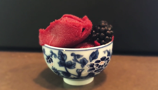 blackberry cabernet sorbet recipe