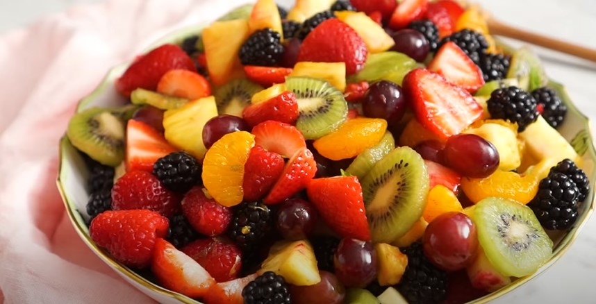 Blackberry Lime Fruit Salad Recipe