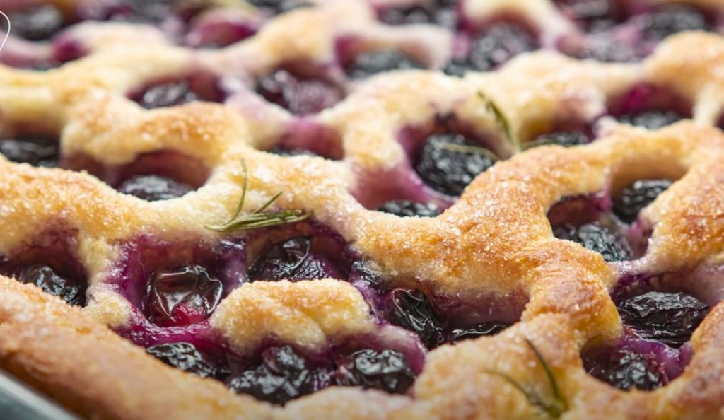 Blueberry Focaccia Recipe