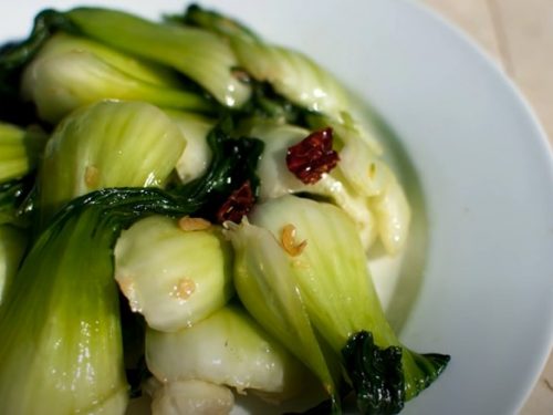 Bok Choy with Garlic Recipe