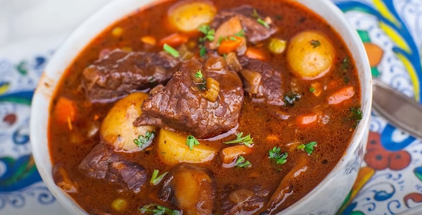 Braised Beef with Shallots and Mushrooms Recipe