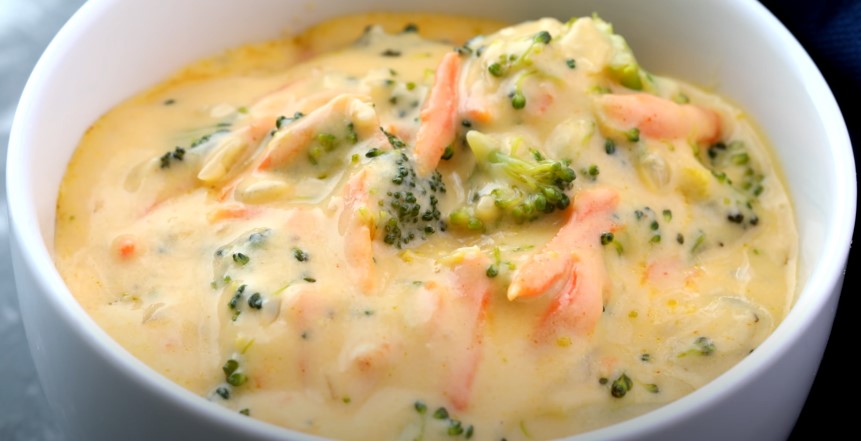 Broccoli Cheese Soup  Recipe (Panera Copycat)
