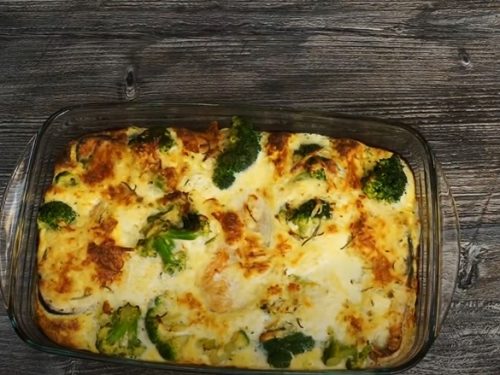 Broccoli Fish Bake Recipe